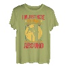 I'm Just Here To Hang Around Arborist Woodworker T-Shirt