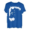 Wolf und Mond Silhouette Wölfe Spruch T-Shirt