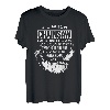 Holz-Kettensägenhacke für Holzfäller T-Shirt