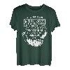 Holz-Kettensägenhacke für Holzfäller T-Shirt