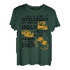Holz Familie Freunde Bier Flasche Feuerholz Säge Interessen T-Shirt