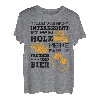 Holz Familie Freunde Bier Flasche Feuerholz Säge Interessen T-Shirt