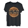 Der mit dem Holz spricht - Schreiner Tischler Holzfäller T-Shirt