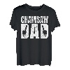 Herren Kettensäge Papa Outfit Lustiger Holzschneider Waldarbeiter für Herren T-Shirt