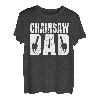 Herren Kettensäge Papa Outfit Lustiger Holzschneider Waldarbeiter für Herren T-Shirt