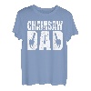 Herren Kettensäge Papa Outfit Lustiger Holzschneider Waldarbeiter für Herren T-Shirt