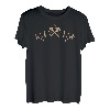 Dachdecker Dachbau Handwerker Dachdecker Zunft Logo T-Shirt