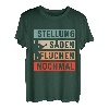 Holz Tshirt Herren Waldarbeiter Holzarbeit Forest Kettensäge T-Shirt