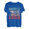 Holz Tshirt Herren Waldarbeiter Holzarbeit Forest Kettensäge T-Shirt
