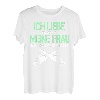Herren Ich liebe es wenn meine Frau mich Holz machen lässt Fun T-Shirt