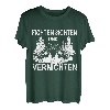 Herren Fichten Sichten Und Vernichten Forstwirt Waldarbeiter Spruch T-Shirt