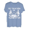 Herren Fichten Sichten Und Vernichten Forstwirt Waldarbeiter Spruch T-Shirt