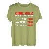 Ohne Holz ist alles doof - Lustiges Schreiner Tischler T-Shirt
