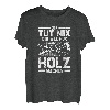 Der will nur Holz machen -TShirt für Holzfäller Forst Wald