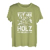 Der will nur Holz machen -TShirt für Holzfäller Forst Wald