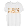 Ich Und Mein Holz Schreiner Tshirt I Zimmerer Beruf Lustig T-Shirt