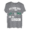 Ich kann dich nicht hören bin am sägen Holz Holzfäller T-Shirt