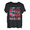 Wikinger Schiff - Segelschiff Norwegen Norwegische Flagge T-Shirt