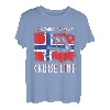 Wikinger Schiff - Segelschiff Norwegen Norwegische Flagge T-Shirt