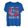 Wikinger Schiff - Segelschiff Norwegen Norwegische Flagge T-Shirt