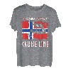 Wikinger Schiff - Segelschiff Norwegen Norwegische Flagge T-Shirt