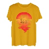 Marimba Vintage Sonnenuntergang Marschband Instrument Musiker T-Shirt