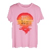 Marimba Vintage Sonnenuntergang Marschband Instrument Musiker T-Shirt