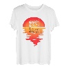 Marimba Vintage Sonnenuntergang Marschband Instrument Musiker T-Shirt