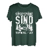 Herren Sägespäne sind Männerglitzer T-Shirt