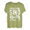 Herren Sägespäne sind Männerglitzer T-Shirt
