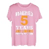 5 Jahre verheiratet 5. Hochzeitstag Holzhochzeit T-Shirt