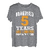 5 Jahre verheiratet 5. Hochzeitstag Holzhochzeit T-Shirt