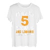 5 Jahre verheiratet 5. Hochzeitstag Holzhochzeit T-Shirt