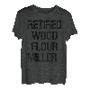 Mehlmühle aus Holz im Ruhestand T-Shirt