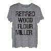 Mehlmühle aus Holz im Ruhestand T-Shirt