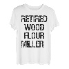 Mehlmühle aus Holz im Ruhestand T-Shirt