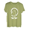 Wolf und Mond Silhouette Wölfe Spruch T-Shirt
