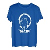 Wolf und Mond Silhouette Wölfe Spruch T-Shirt