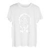 Wolf und Mond Silhouette Wölfe Spruch T-Shirt