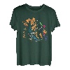 Holzfäller Splash Art Motorsäge Retro Kettensäge Baum Fällen T-Shirt