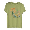 Holzfäller Splash Art Motorsäge Retro Kettensäge Baum Fällen T-Shirt