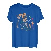 Holzfäller Splash Art Motorsäge Retro Kettensäge Baum Fällen T-Shirt