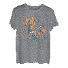 Holzfäller Splash Art Motorsäge Retro Kettensäge Baum Fällen T-Shirt