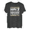Ich liebe Holz, Holzfäller, Motorsäge witziges Sprüche T-Shirt