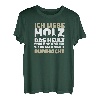 Ich liebe Holz, Holzfäller, Motorsäge witziges Sprüche T-Shirt