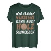 Wer Frauen versteht kann auch Holz schweissen Design T-Shirt