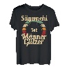 Herren Sägemehl ist Männerglitzer Holz Sägewerk T-Shirt