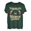Herren Sägemehl ist Männerglitzer Holz Sägewerk T-Shirt
