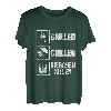 Herren Grillen Chillen Bierchen Killen Lustiges Bier BBQ Grill T-Shirt