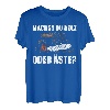 Holz oder Äste? Kettensäge Forstwirt Holzfäller Holz machen T-Shirt